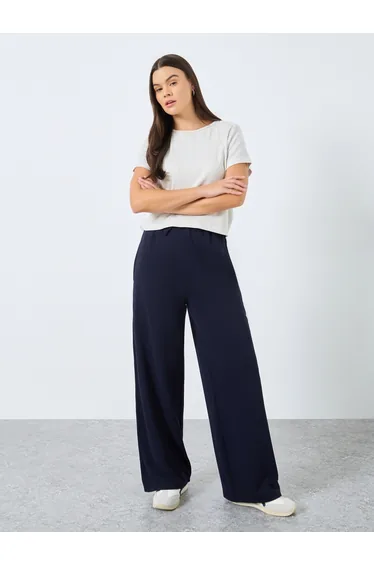 Wide Leg Jogger with Side Pocket