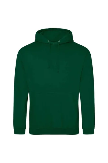 Awdis Unisex Adult College Hoodie - Rainforest Green
