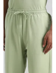 Drawstring Cuffed Jogger Pants - 4