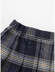 Girls' Checkered Skirt - 3