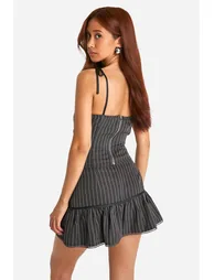 Pinstripe Cami - charcoal - 2