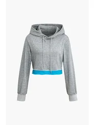Color Block Hooded Jacket - 6