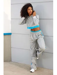 Color Block Hooded Jacket - 2