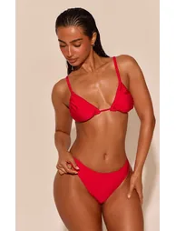 توب بكيني بريتي ليتل ثينق باللون الأحمر - 2