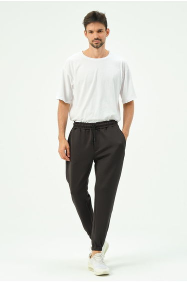 Men's Elastic Leg Side Pocket Sweatpants