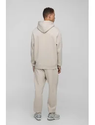 Tall Basic Regular Fit Over the Head Hoodie - stone - 1