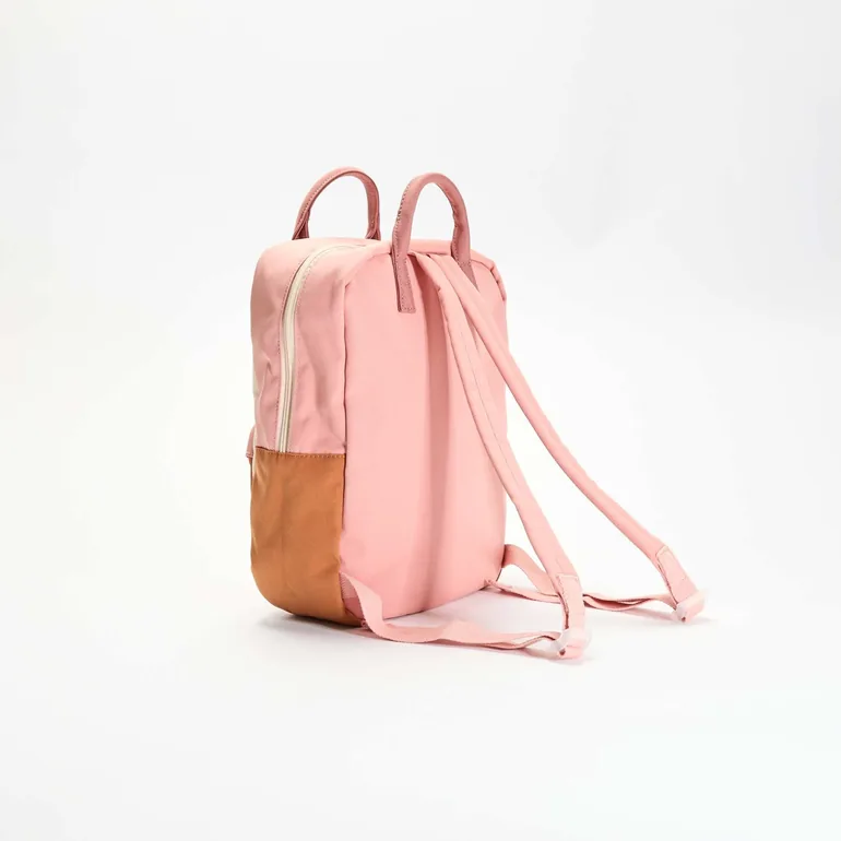 Color block backpack BEIGE - 3