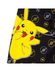 Pokemon Boys Pikachu Pokeball Swim Shorts - Black/Blue - 1