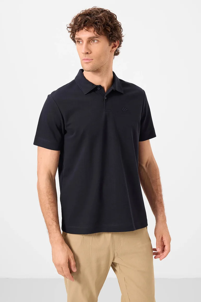 TOMMY Men's Cotton-Blend Polo T-Shirt - 2