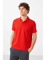 TOMMY Men's Cotton-Blend Polo T-Shirt - 3