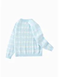 Girls' Knitted Cardigan - 1