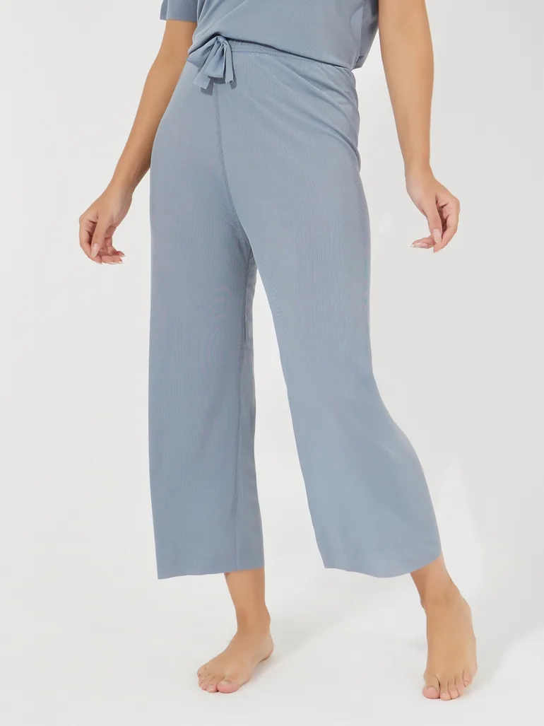 Texture Seamless T-Shirt and Pyjama Set - 5