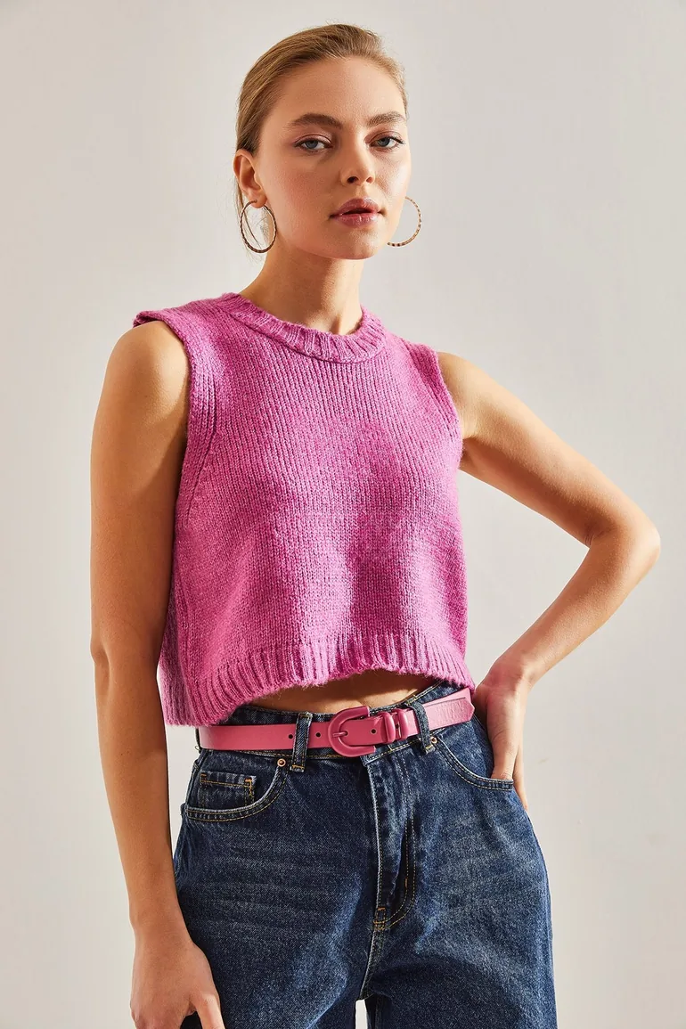 Women's Crop Sweater - 3