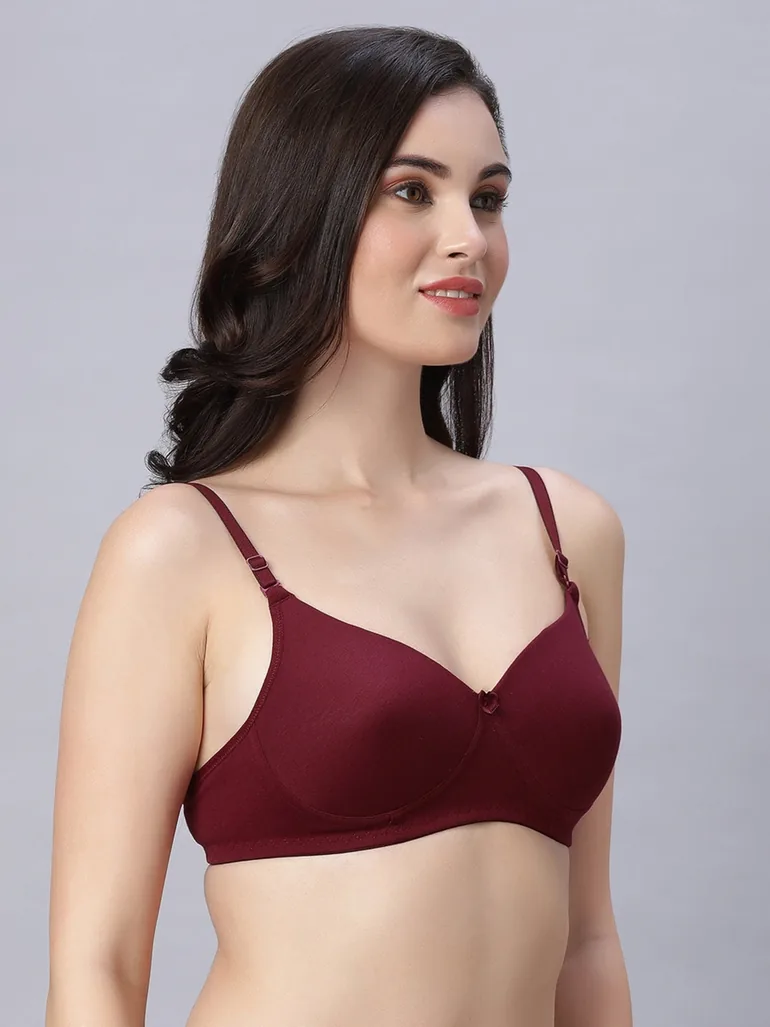 Pack of 2 - Heavily Padded Non Wired Bra - 2