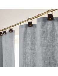 Private Lined 100% Washed Linen Curtain - 3