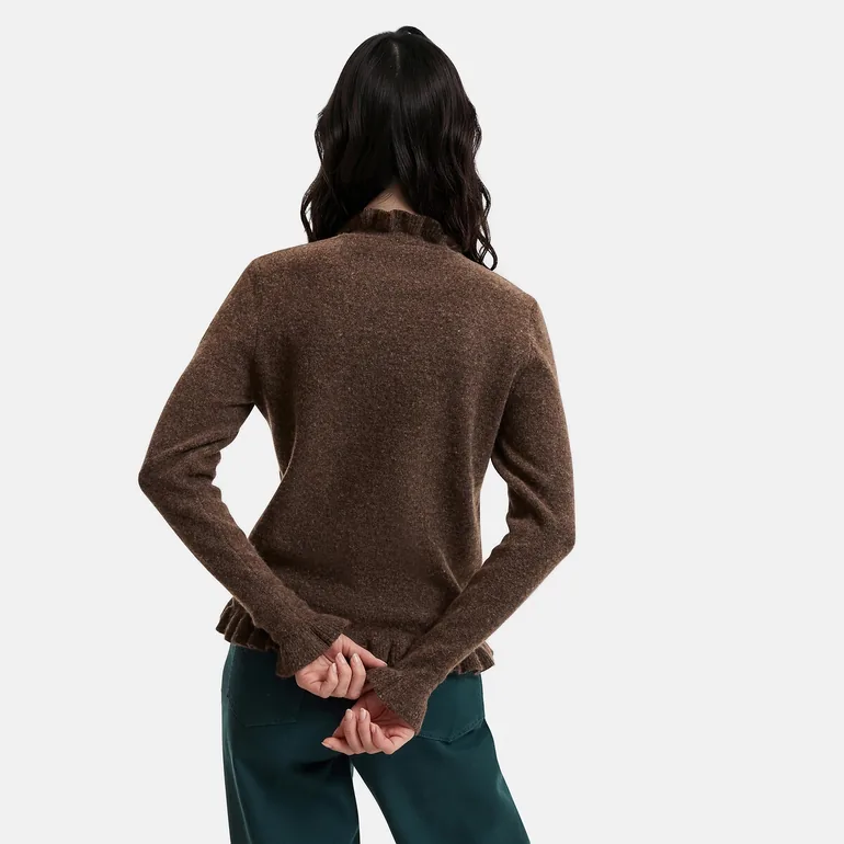 Ruffle Detail Jumper/Sweater - 3