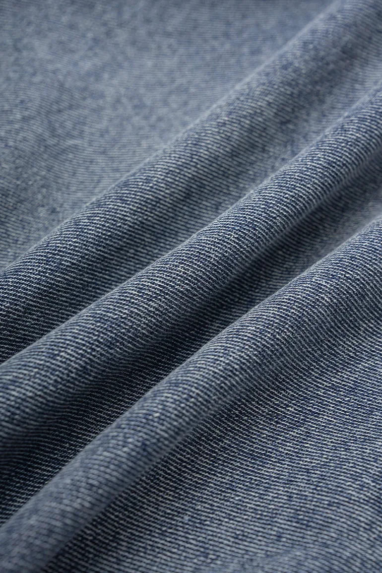 Denim Button Pocket Jacket - 4