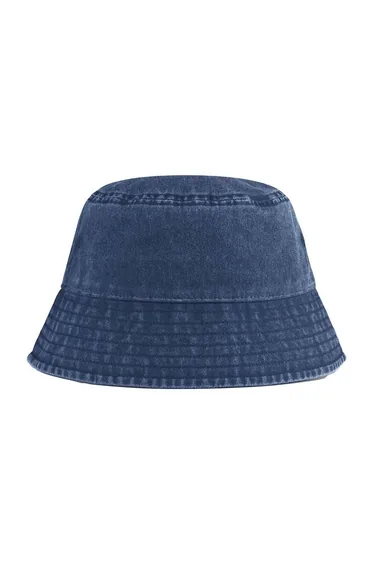 Beechfield Childrens/Kids Vintage Bucket Hat - Vintage Denim
