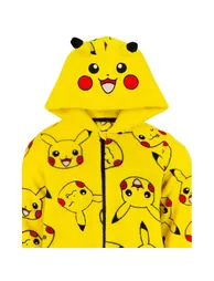 Pokemon Childrens/Kids Pikachu 3D Ears Sleepsuit - Yellow - 2