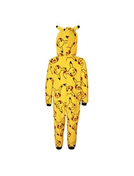 Pokemon Childrens/Kids Pikachu 3D Ears Sleepsuit - Yellow - 1