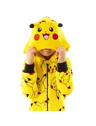 Pokemon Childrens/Kids Pikachu 3D Ears Sleepsuit - Yellow - 3