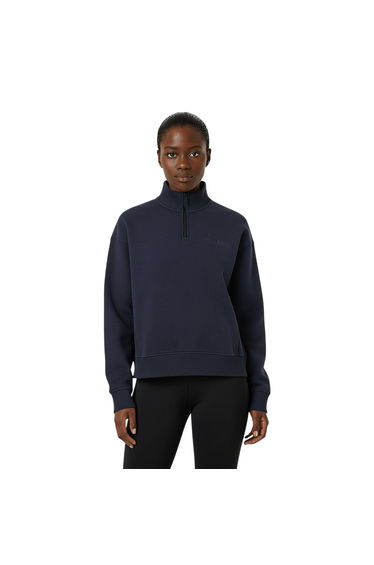USA Pro Womens/Ladies Quarter Zip Sweatshirt - Charcoal