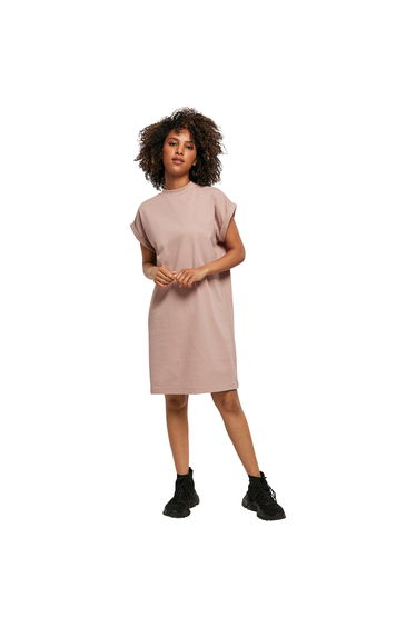 Womens/Ladies Casual Dress - Dusk Rose