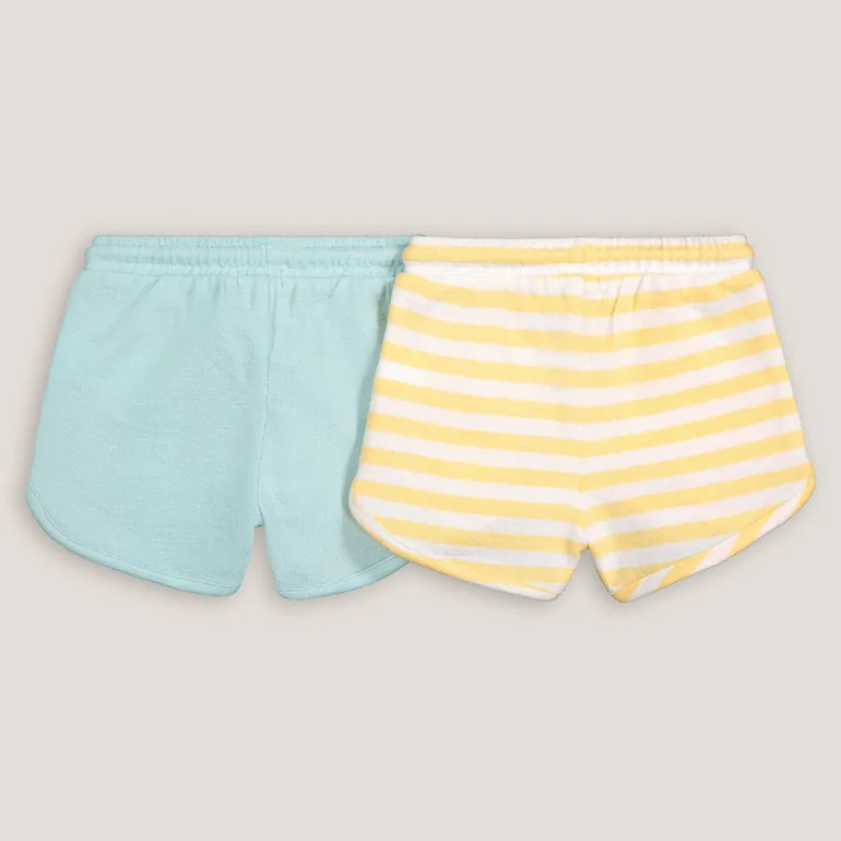 Pack of 2 Shorts in Cotton - 3