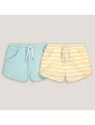 Pack of 2 Shorts in Cotton