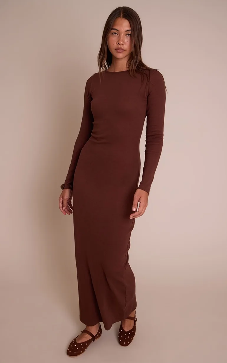 boat neck bodycon maxi dress Yindi Backless Boat Neck Maxi Dress Red