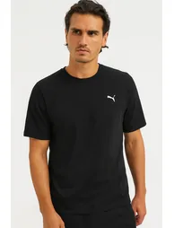 Men's Puma Small Logo T-Shirt in Black