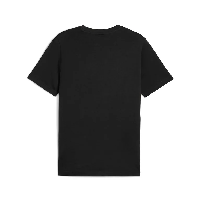 Men's Puma Small Logo T-Shirt in Black - 2