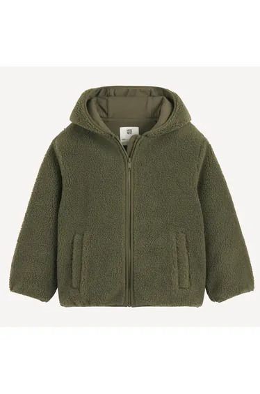 Sherpa Cardigan with Hood
