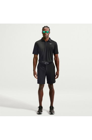 Nike Mens Performance Short-Sleeved Polo Shirt - Black/White