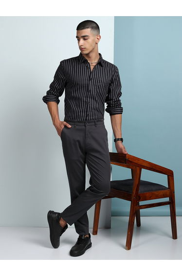 Mid Rise Regular Fit Chino Trousers