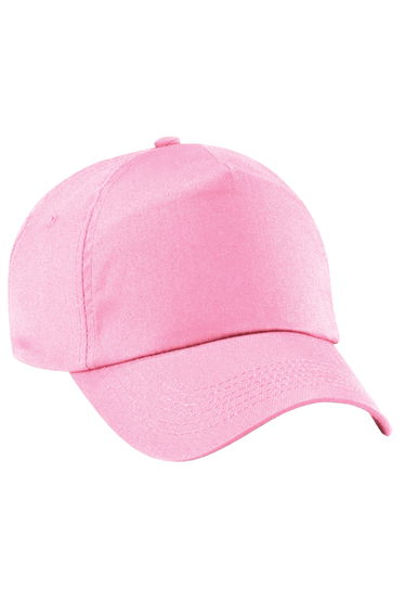Beechfield Unisex Plain Original 5 Panel Baseball Cap - Classic Pink