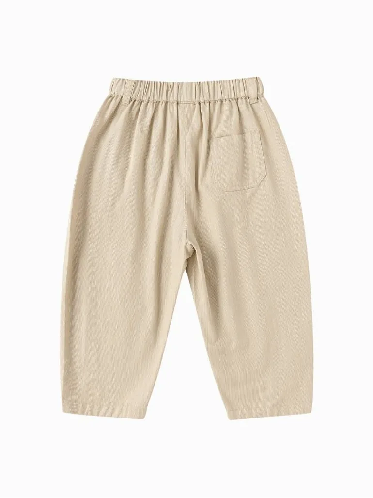 Boys' Elastic Waist Utility Pants - 1