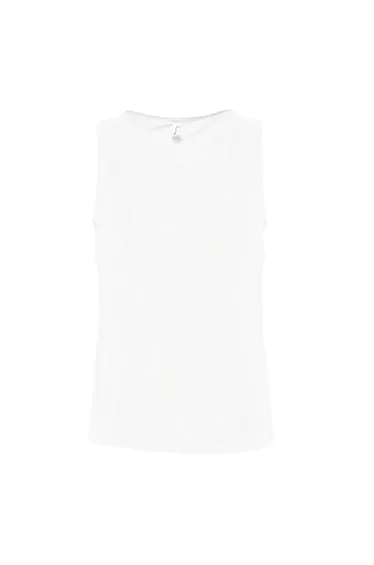SOLS Mens Justin Sleeveless Tank / Vest Top - White