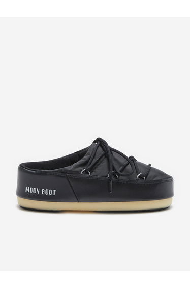 Moon Boot Kids EVX Nylon Mules in Black
