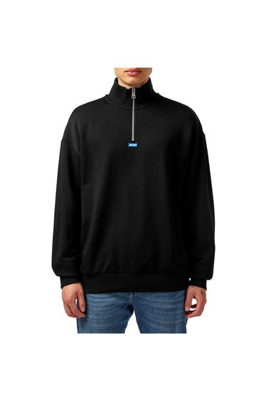 Hugo Mens Fleece Sweatshirt - Black