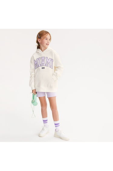 Hoodie and Cycling Shorts 2 Piece Set