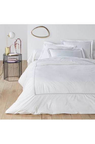 PALACE Cotton Percale Bolster Pillowcase