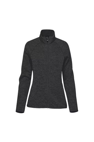 Stormtech Womens/Ladies Yosemite Full Zip Fleece Jacket - Black Heather