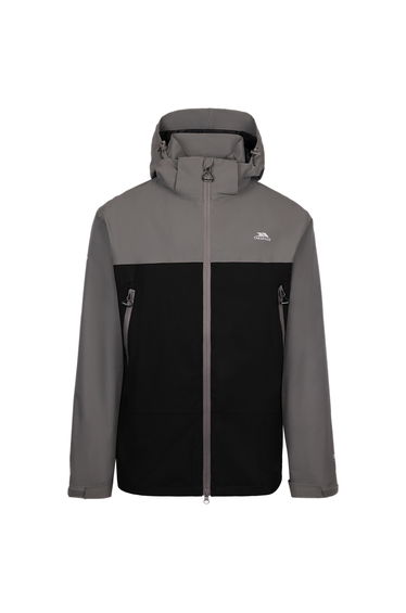 Trespass Mens Fahamore Waterproof Jacket - Storm Grey