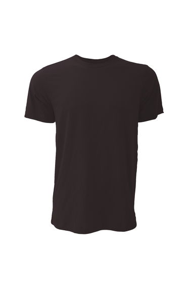 Canvas Unisex Jersey Crew Neck T-Shirt / Mens Short Sleeve T-Shirt - Dark Grey