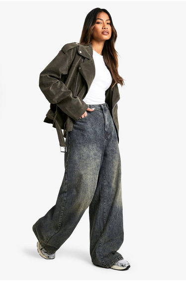 The Wide Leg Jean - vintage blue