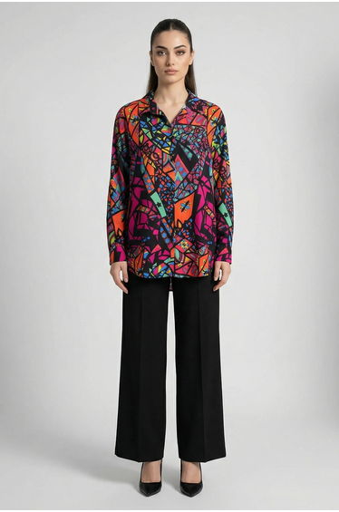 BDART Patterned Long Sleeve Shirt