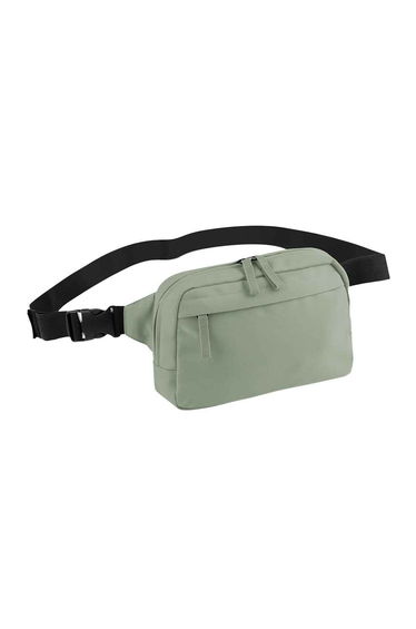 Bagbase Premium Recycled Crossbody Bag - Dusty Green