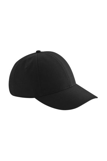 Beechfield Lifestyle Water Resistant Baseball Cap - Black