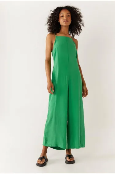 Strappy Wide Leg Jumpsuit